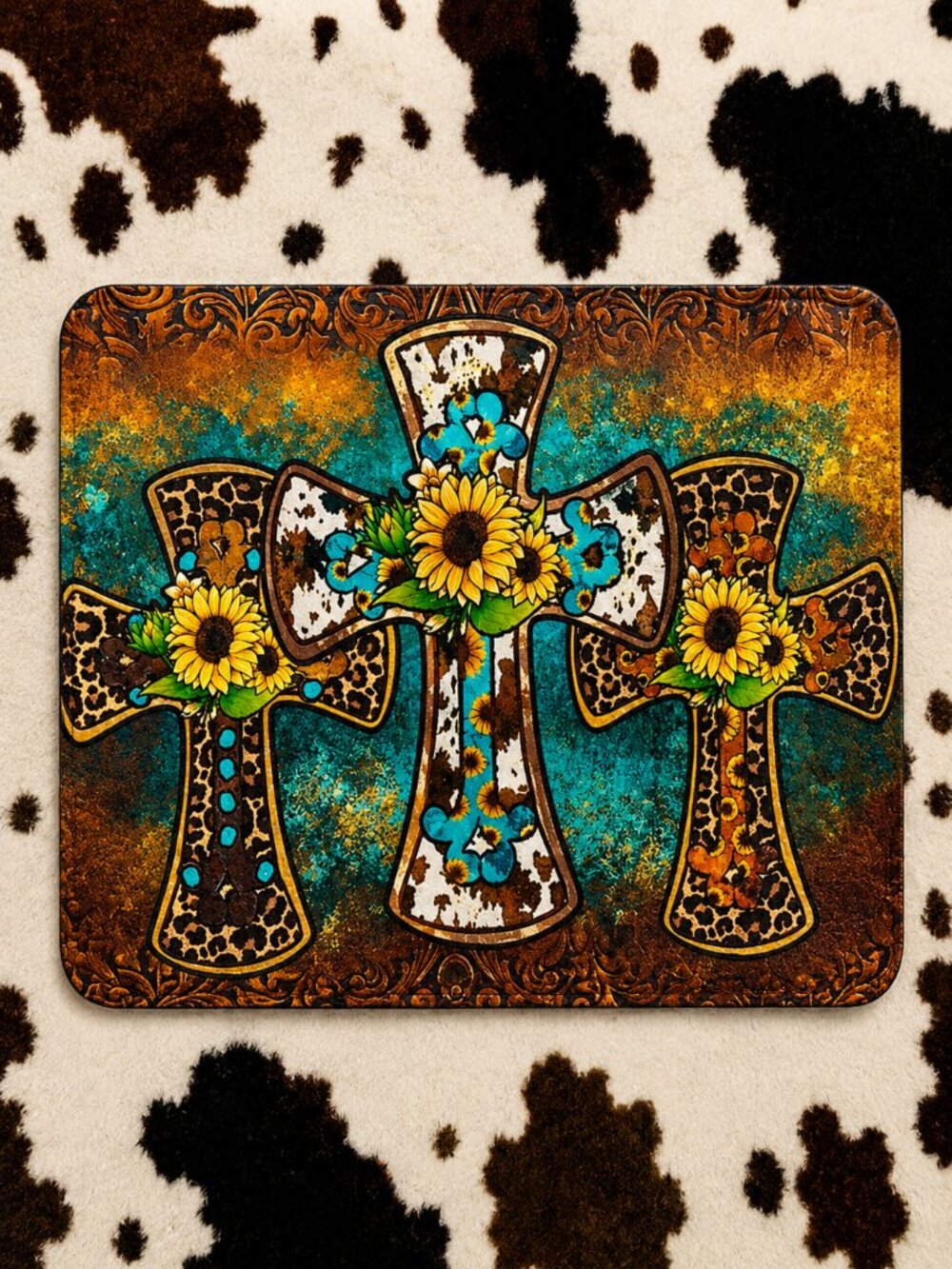 Western Cross Computer Mouse Pad